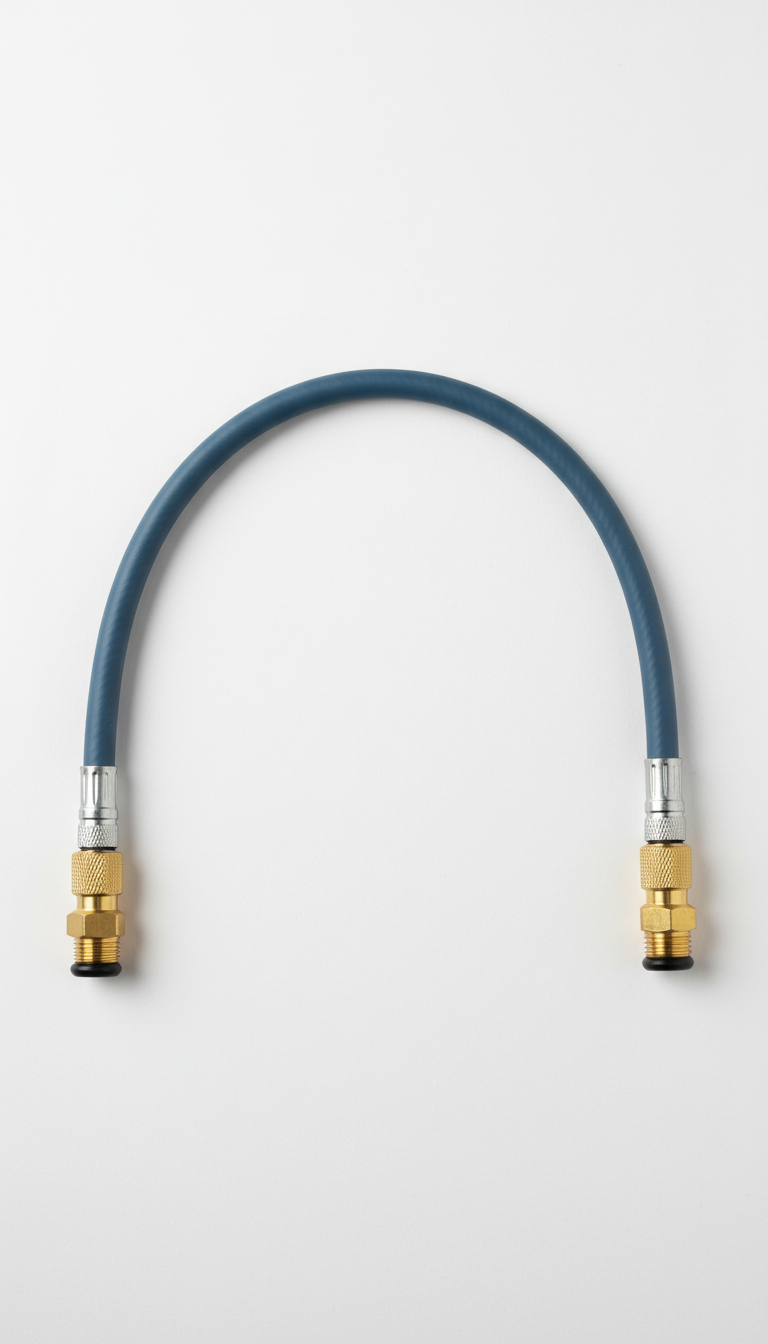 Flexible thermoplastique raccord rapide
